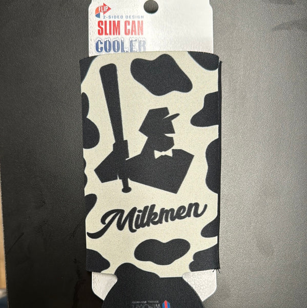 Cow Print Slim Can Cooler