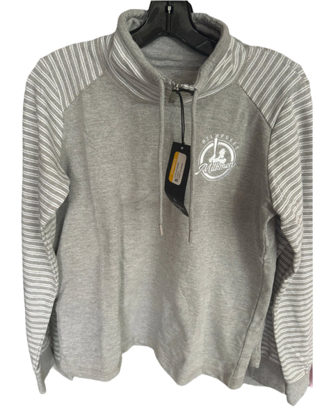 Women's Antigua Grey Squad Pullover
