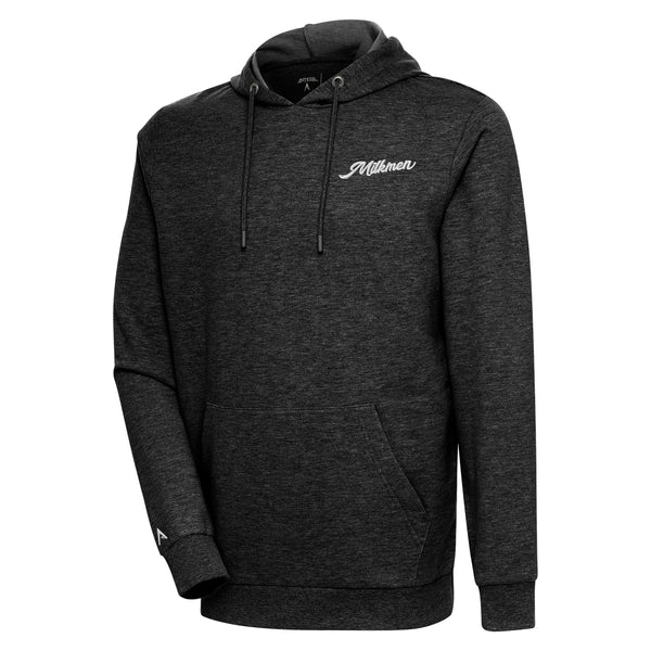 Antigua Action Black Heather Pullover