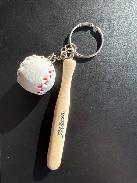 2025 Bat & Ball Keychain