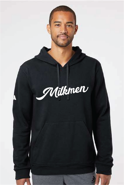 Milkmen Script Adidas Fleece Hoodie