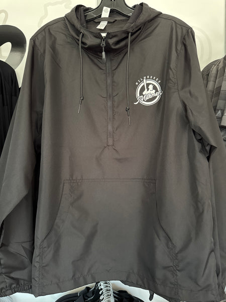 2025 Lightweight Black 1/4 Zip