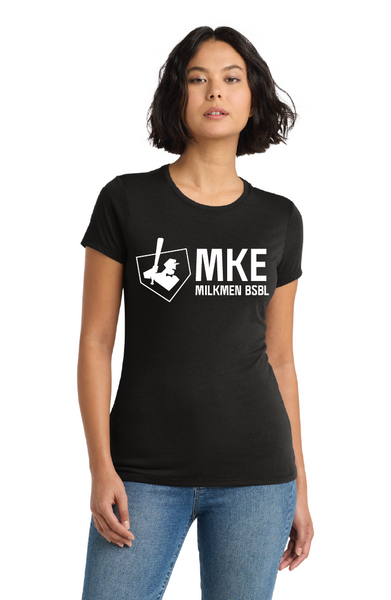 MKE Milkmen BSBL Ladies District Perfect Tri Tee