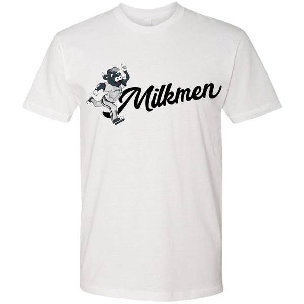 White Bovine Combo Tee
