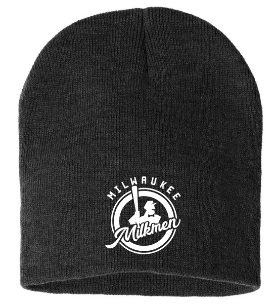 Charcoal Black Beanie