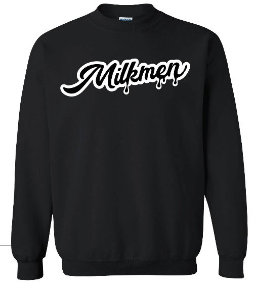 2025 Black Drip Crewneck