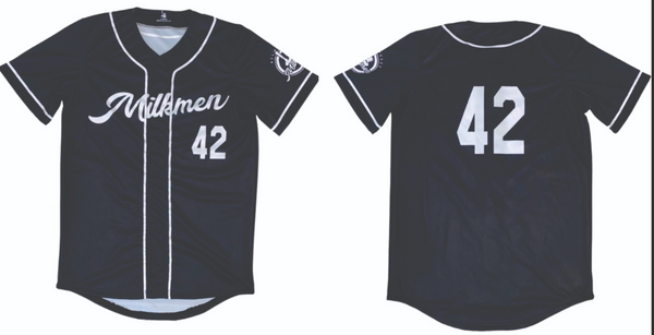Youth Black Replica Jersey