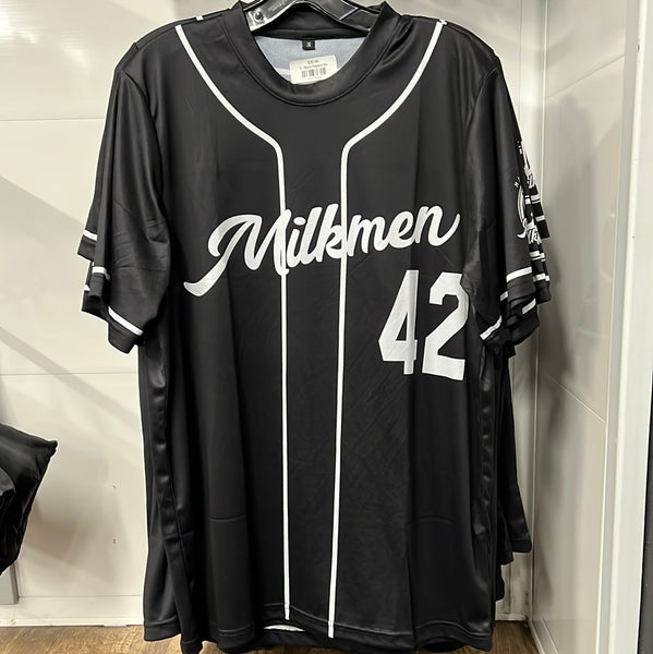 Black Replica Jersey Tee