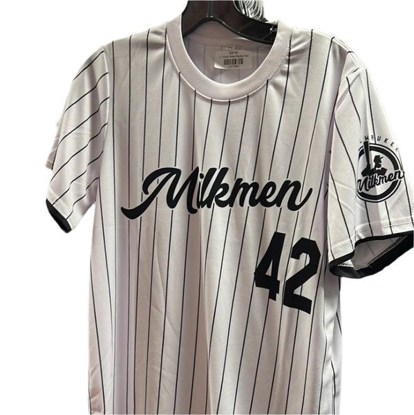 Youth White Replica Jersey Tee